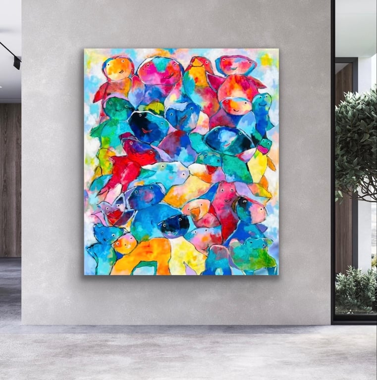 120cm x 140cm billede 4