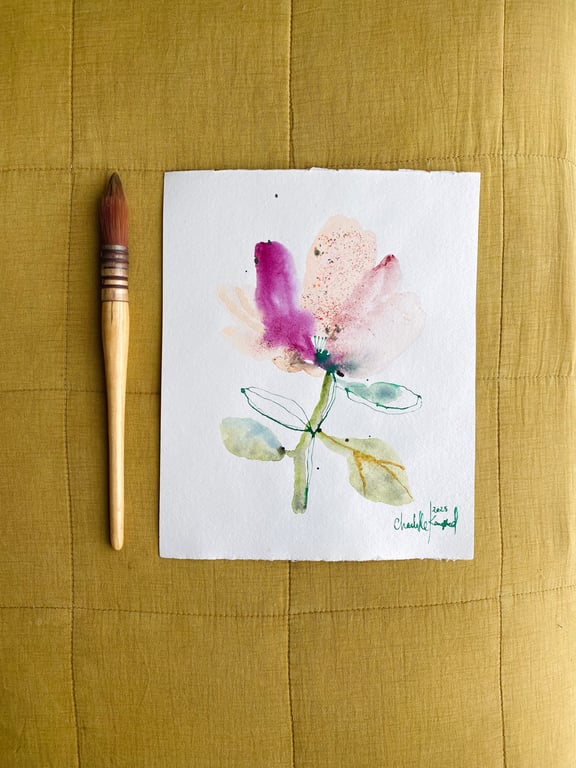 Vilde enkle blomster - kollektion på 4 billede 4