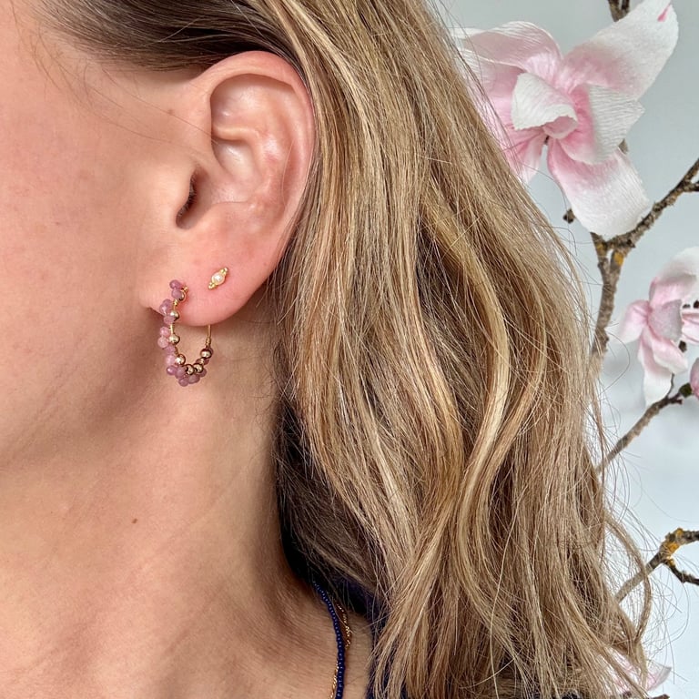 ØRERING EVA ROSA billede 2