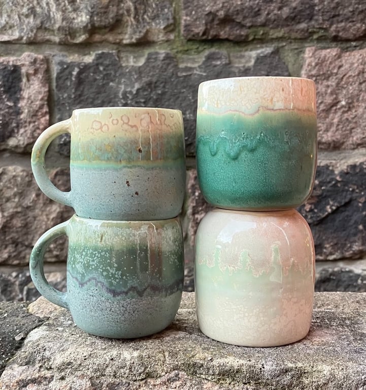 Hånddrejet kop billede 5