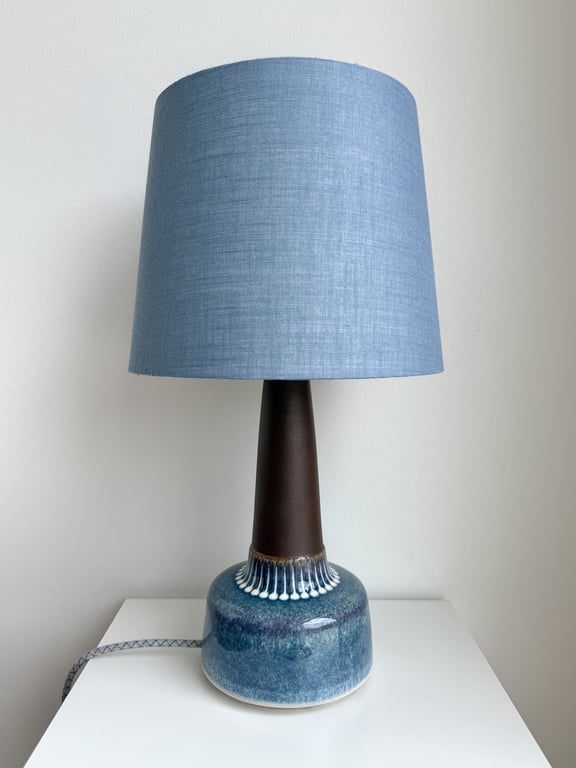Upcycled vintage bordlampe - Søholm Keramik