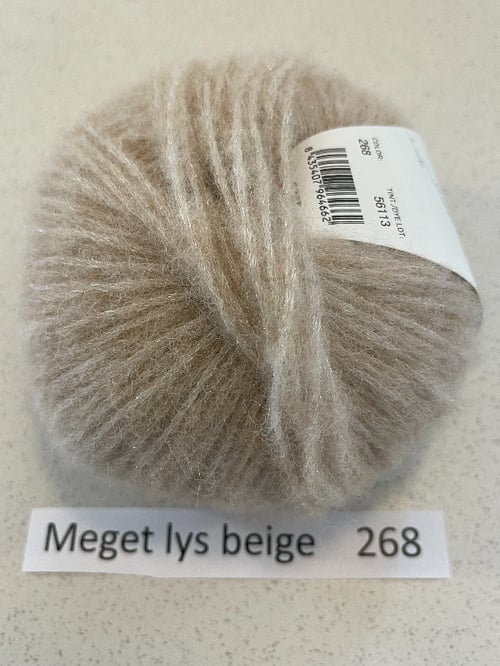 Garn: Alpaca Silver- diskret glimmer  (16)