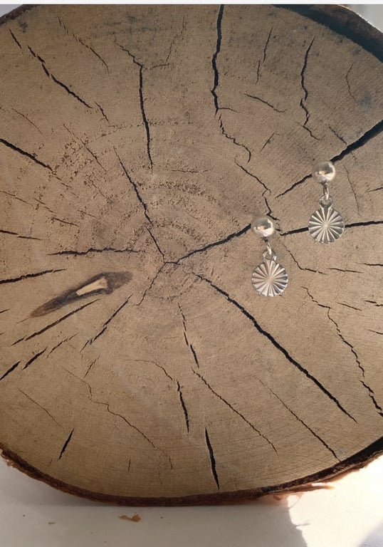 Sparkle ørestikker sølv