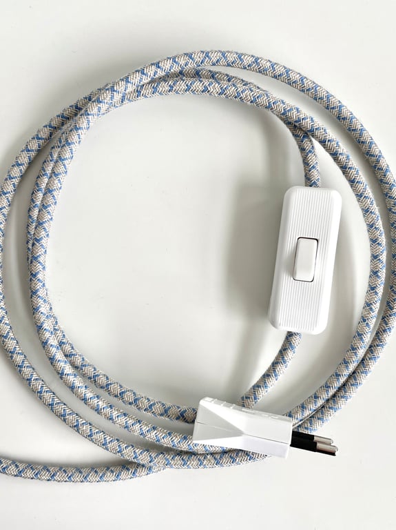 Upcycled vintage bordlampe - Søholm Keramik billede 3