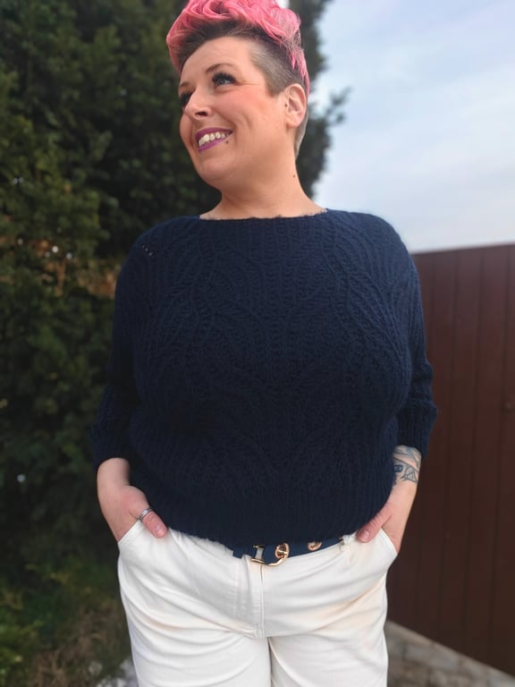 Stephanie Strik Navy billede 4