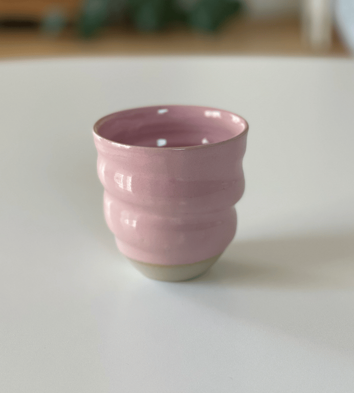 Kop, Cortado - spiraldrejet, lyserød