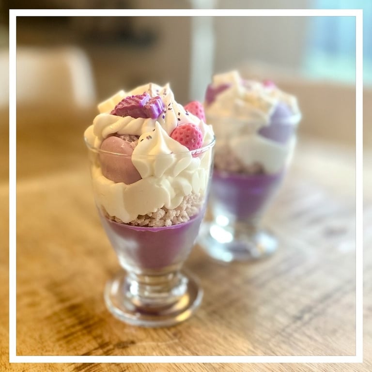 Isdessert lys billede 3