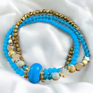 Blåt Armbånd – produktbillede