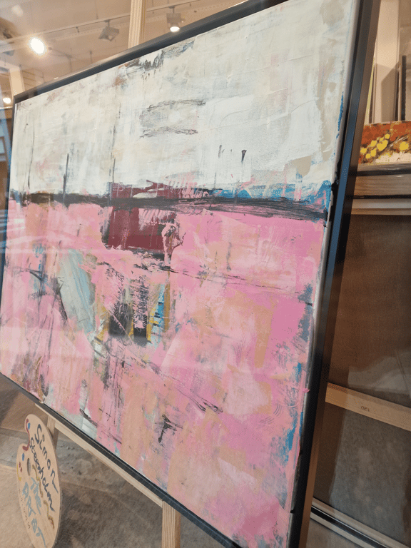 #1260 80 x 100cm SOLD billede 2