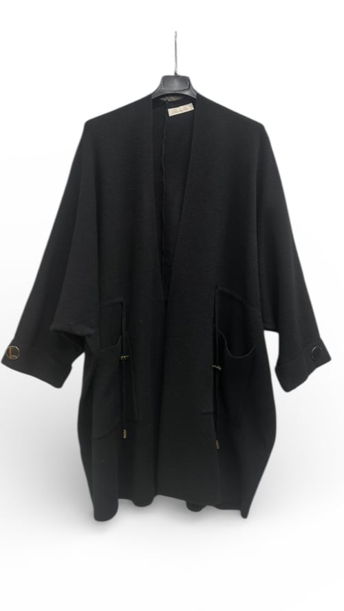 Ea viscose cardigan, Black. Onesize str. 38-48. (2)