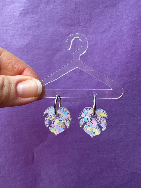 Smukke mini monstera i creol (Pretty pastels)