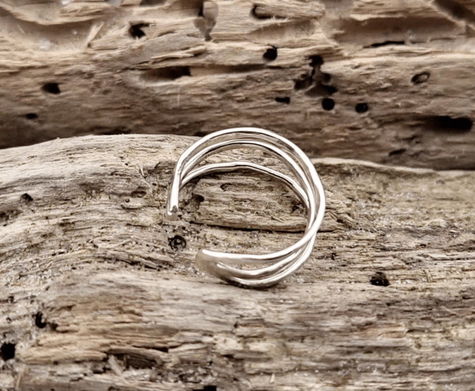 Unika ear-cuff eller tå ring. billede 2