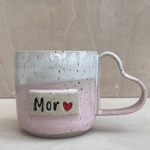 Mor kop med hjertehank. 400 ml – produktbillede