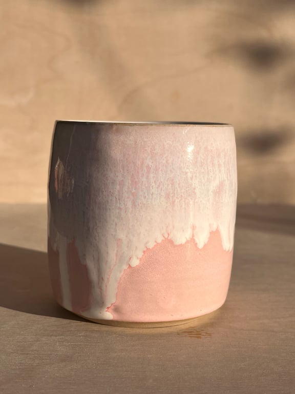 Regnbue krus. 360 ml. H: 8,5 cm billede 2