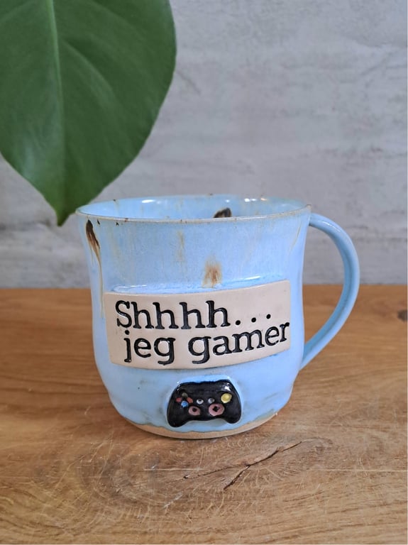 Gamer koppen kan indeholde 375 ml.