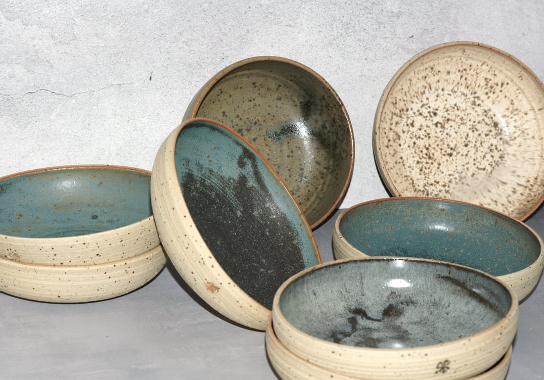 Dybe tallerkener/skåle - laves i alle farverne