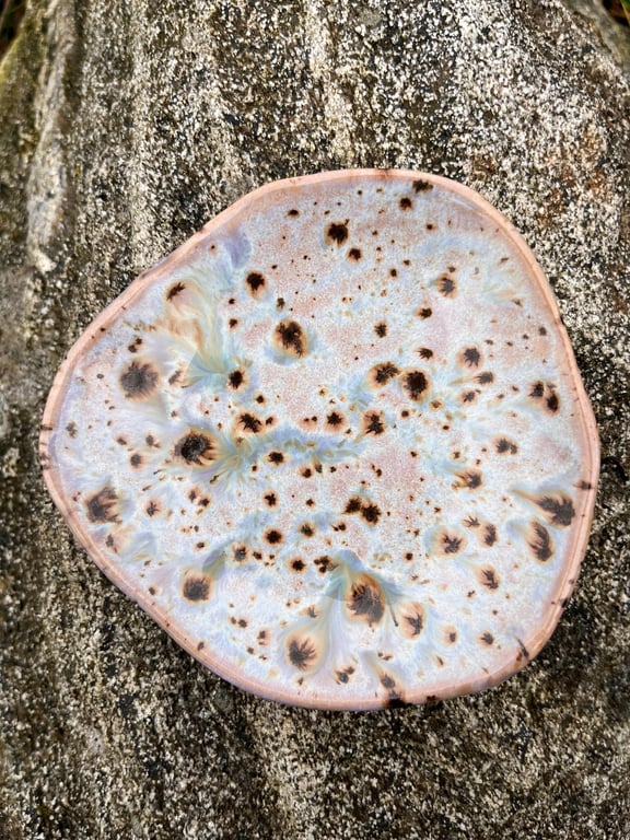Smykkeskål. D : 10 cm billede 2