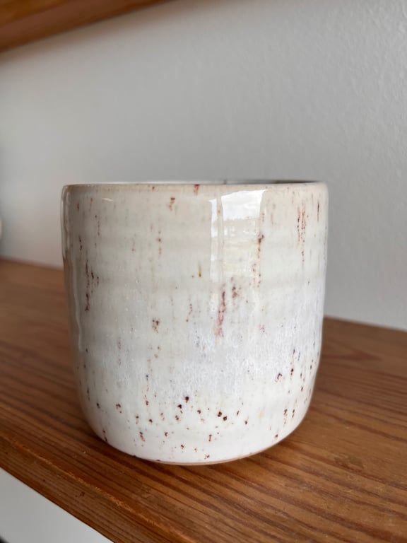 Englevinger krus. 330 ml. H: 8 cm billede 2