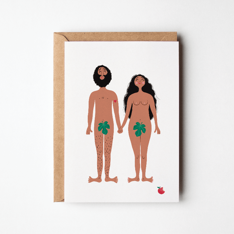 Eva &amp; Adam – sort – kort