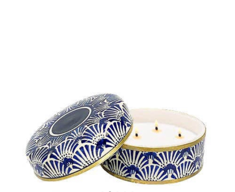 Cleo duftlys i krukke - Ingefær/Citrongræs (4)