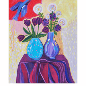 Aurablomster - Plakat A3 – produktbillede