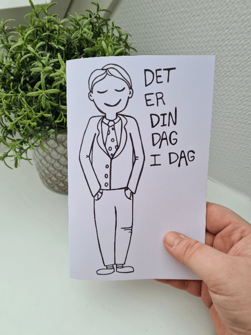 Kort: det er din dag i dag M