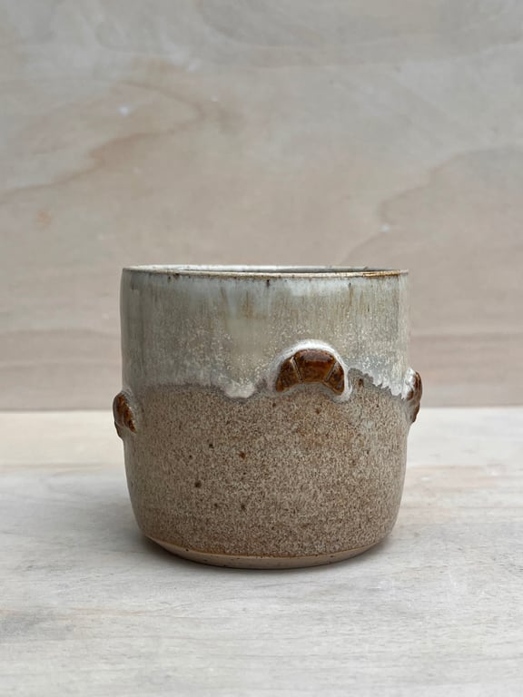 Croissant krus. 340 ml. H: 8 cm billede 2