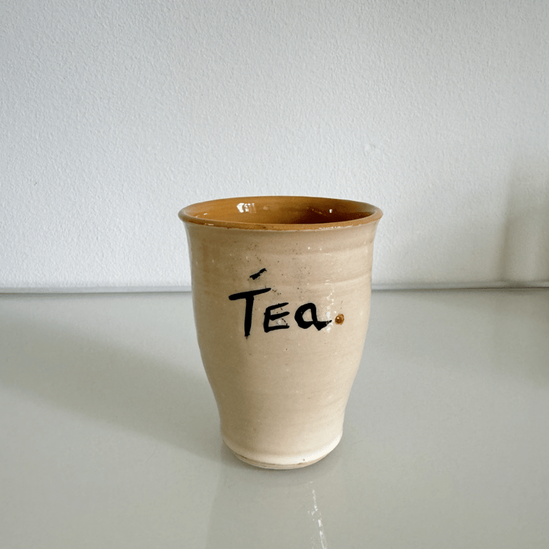 Kop med tekst Drink/Tea