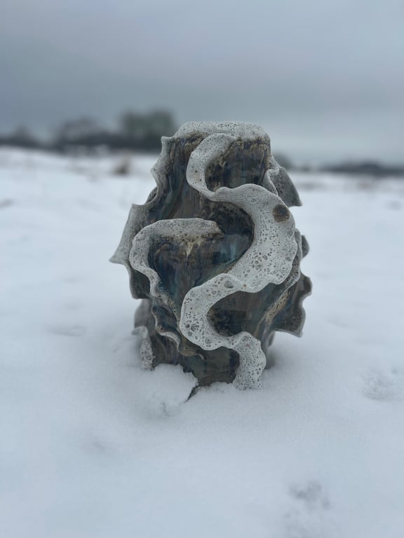 Koralrev stor vase  billede 4