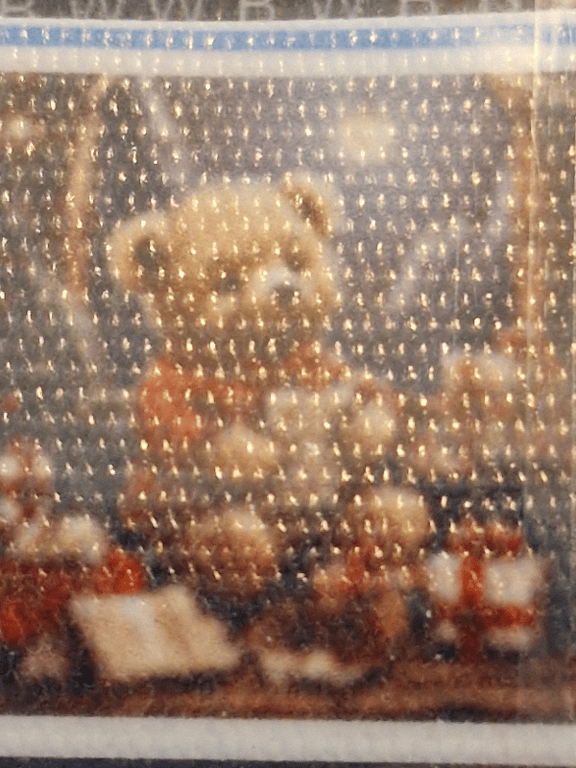 En pæne jule bamse den er 30×30 