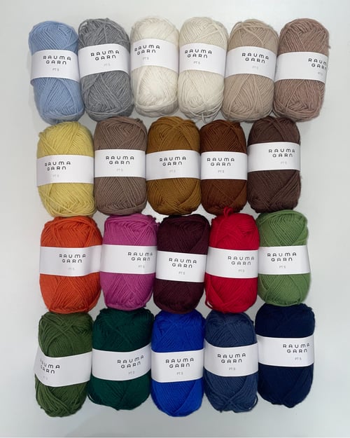 Garn: PT5  - Ngl. á 50 g Superblød norsk uld