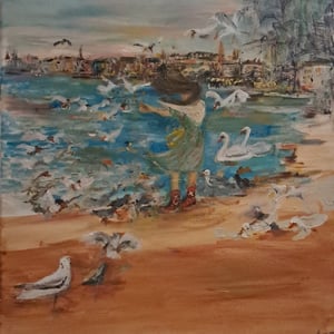 Cowboystøvler og måger  – produktbillede