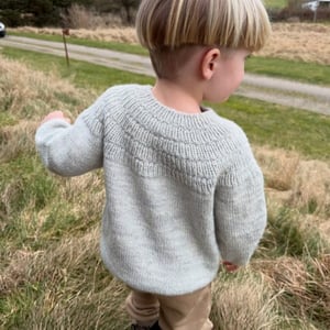 Opskrift: PetiteKnit - ANKERS TRØJE  – produktbillede