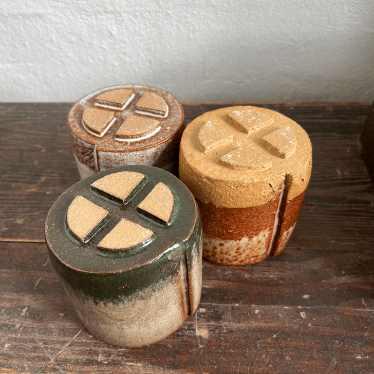 Kop med overlap, hvid/nistret billede 2