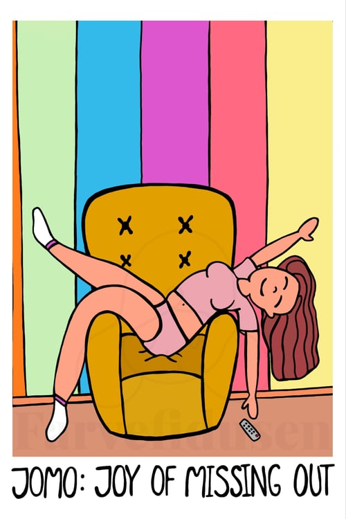 Plakat: JOMO Joyful