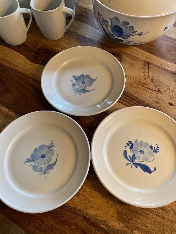 3 frokosttallerkner - “Esbjerg stellet” billede 2