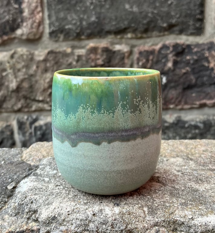 Hånddrejet kop billede 4