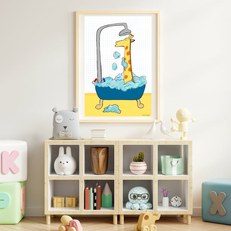 Plakat: Gå Glad I Bad (2)