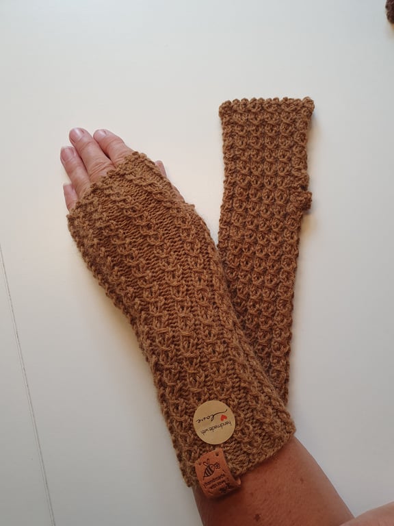 Uldne pulsvarmere / torvevanter