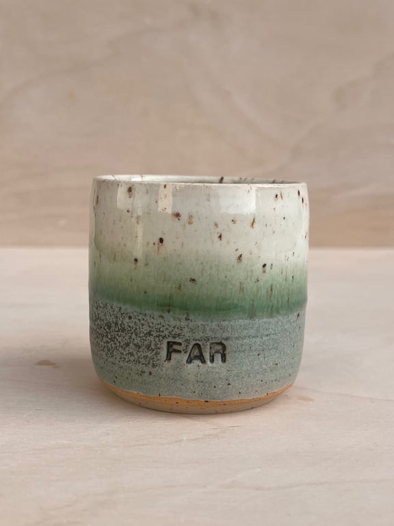 Far Cortado. 160 ml. H: 6,5 cm