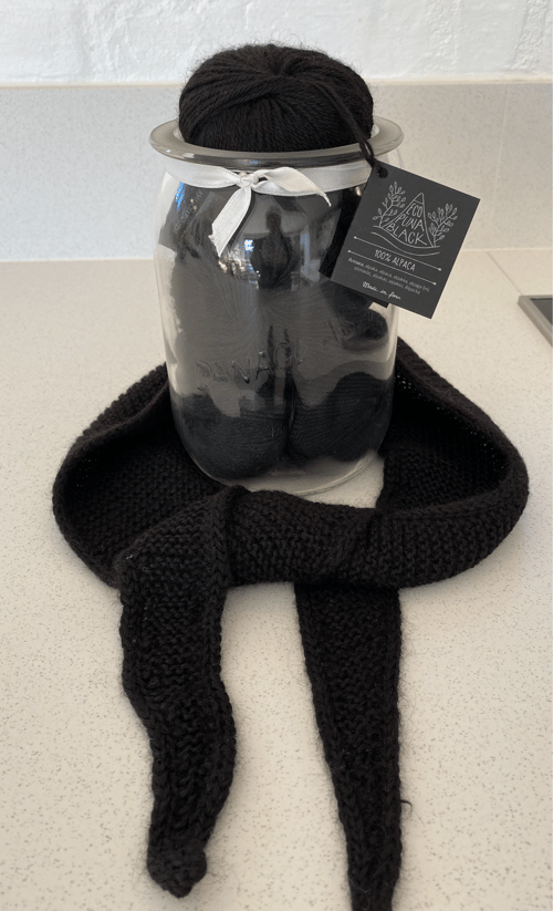 Garn: ECO Puno Black Amano - 100% Alpaca 