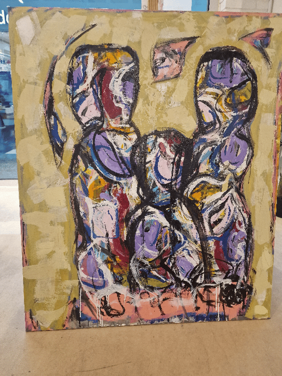 9#1246  100x120 cm  SOLD