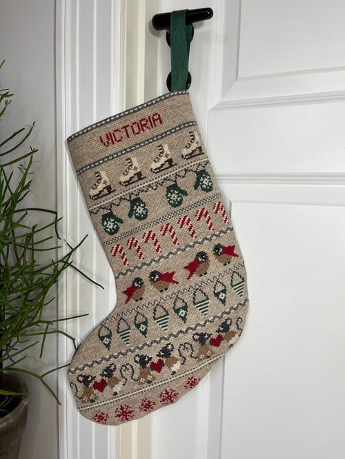 Christmas magic julesok 2037-2 Str. 45 x 34 cm.