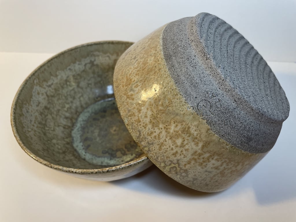 Agatgrøn skål billede 2