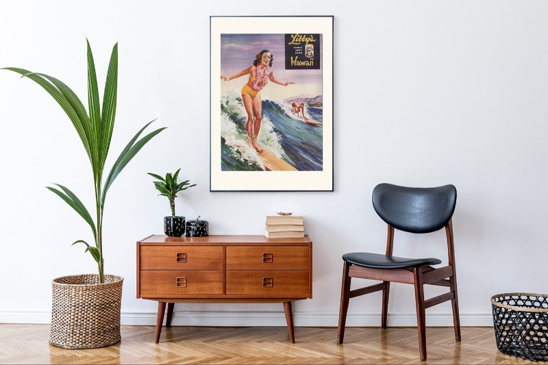 Plakat - Surfing Hawaii