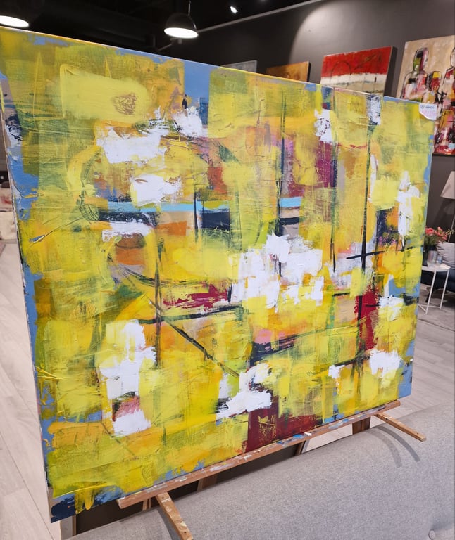 #1327. 80 x 100 cm billede 2