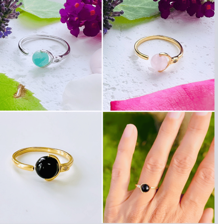 Udsolgt! BeYou ring- vælg selv din krystal