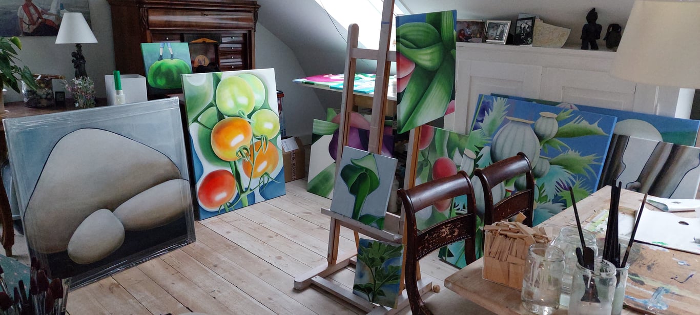 Samhørighed © 90x90cm billede 4