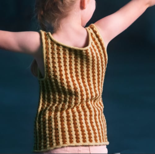 Kit: Sommertoppen "Vandglimt" og "Lille Vandglimt" fra Filcolana