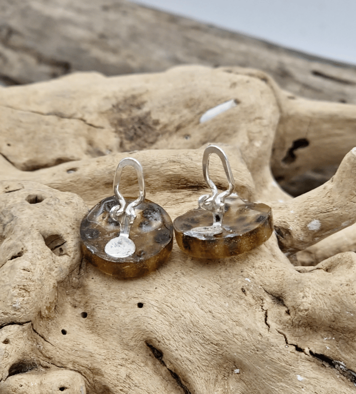 Mimosa øreclip. billede 2